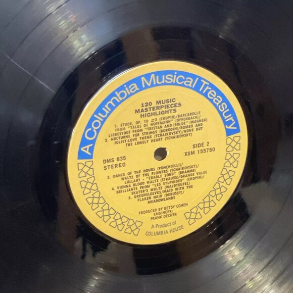 120 Music Masterpieces Highlights (Vinyl, 1971, 2x LP) Columbia House DMS 835-83 - Picture 9 of 12